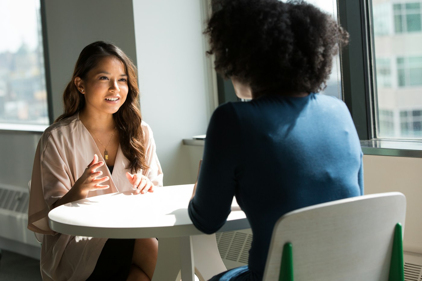 Diverse professionals delivering evidence and strategy